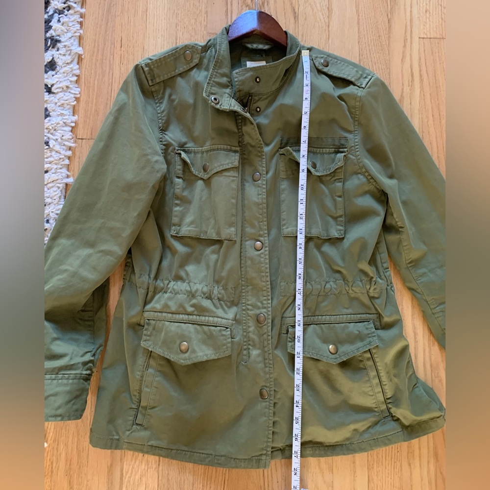 ❌SOLD❌ GAP // Forest Green Canvas Jacket - Picture 8 of 12